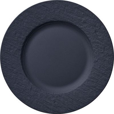 Villeroy &amp; Boch, The Rock Black Shale - Piatto piano 22 cm