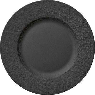 Villeroy &amp; Boch, The Rock Black Shale - Piatto piano 27 cm