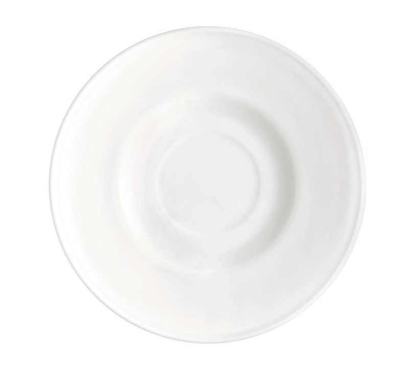 Bormioli Rocco - Piatto Tazza Cappuccino 145 mm Bianco Icon White