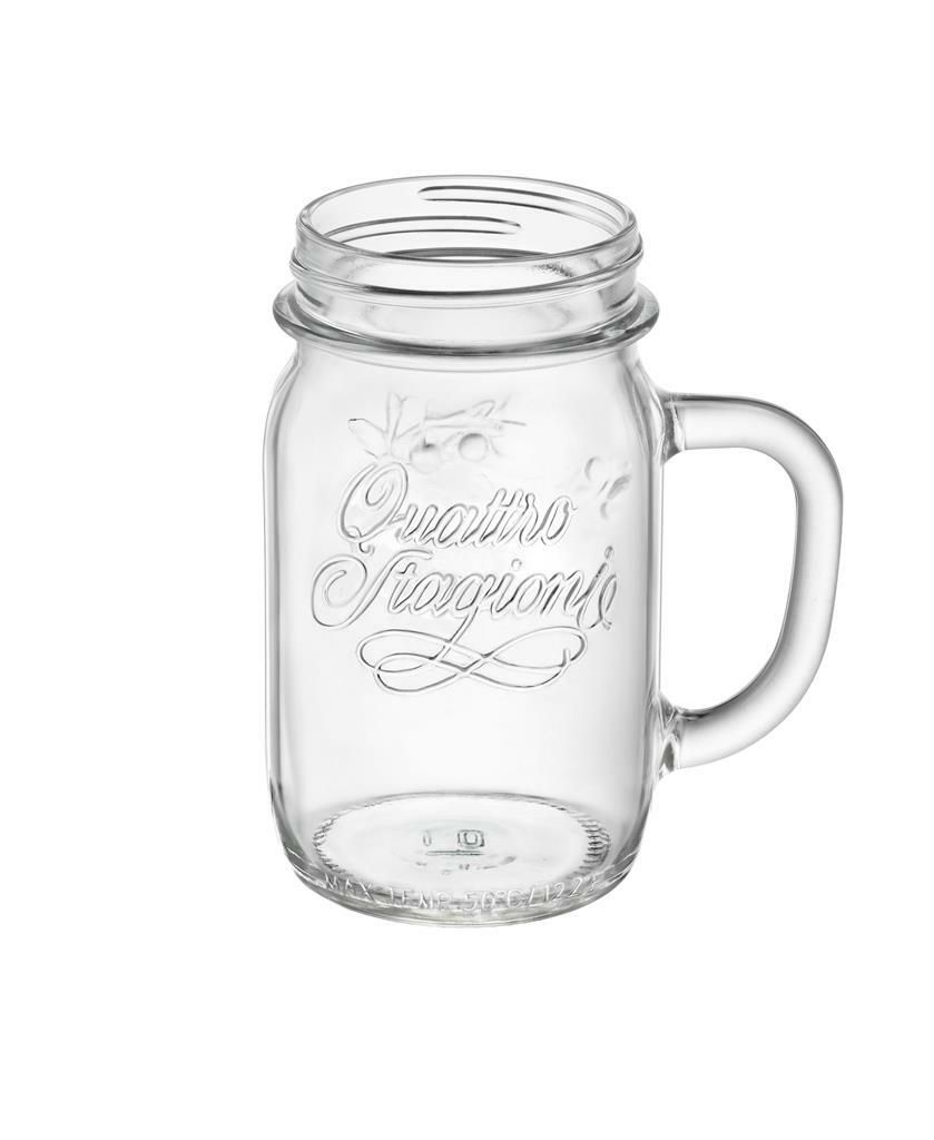 Barattolo Con Manico 41,5 cl Quattro Stagioni - Bormioli Rocco