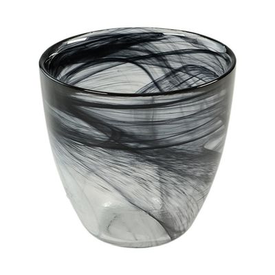 Tirolix - Bicchiere Bombato 25 cl Nero Atlas