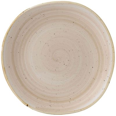 Churchill - Piatto piano irregolare 26,4 cm Nutmeg Cream