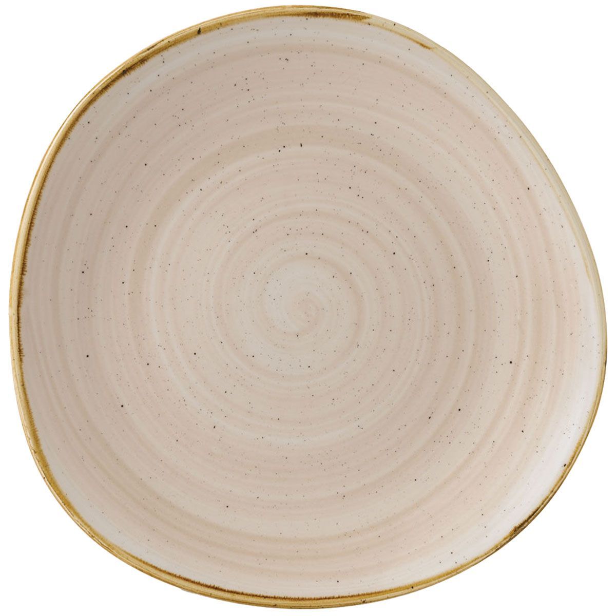 Churchill - Piatto piano irregolare 28,6 cm Nutmeg Cream