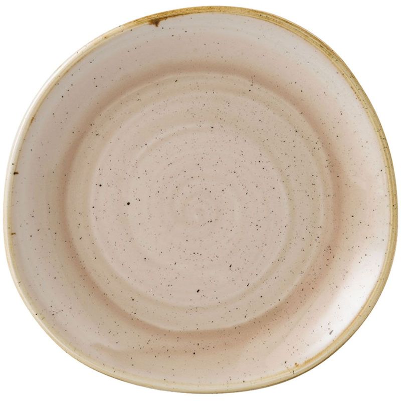 Churchill - Piatto piano irregolare 21 cm Nutmeg Cream