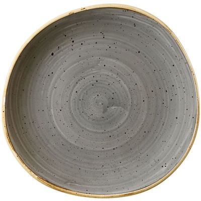 Churchill - Piatto piano irregolare 21 cm Peppercorn Grey