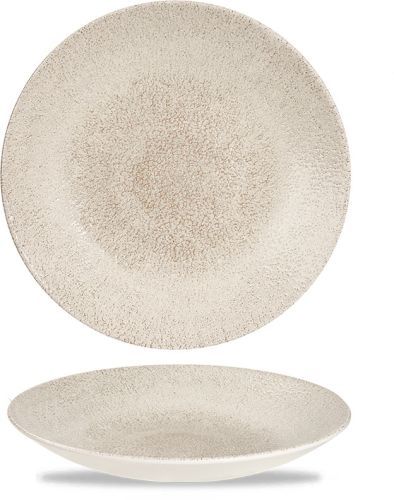 Churchill - Piatto fondo 22,5 cm  Raku Agate Grey Studio Prints