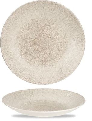 Churchill - Piatto fondo 25,5 cm Raku Agate Grey Studio Prints