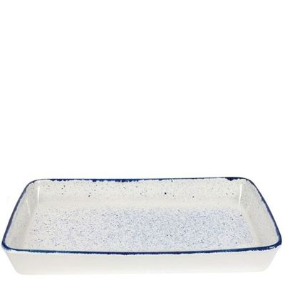 Churchill - Teglia rettangolare 53 x 32,5 x 6,2 cm Hints Indigo Blue