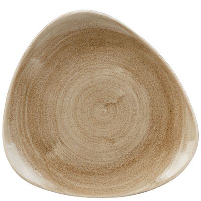 Churchill - Piatto triangolare 22,9 cm Patina Antique Taupe