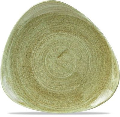 Churchill - Piatto triangolare 31,1 cm Patina Burnished Green