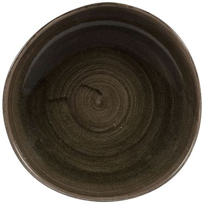Churchill - Piatto piano organico 28,6 cm Patina Iron Black
