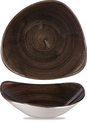 Churchill - Ciotola triangolare 23,5 cm Patina Iron Black