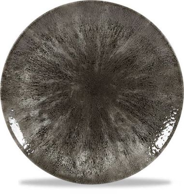 Churchill - Piatto piano 16,5 cm Stone Quartz Black Studio Prints