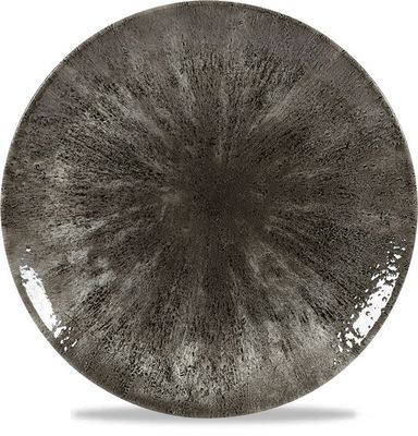 Churchill - Piatto piano 21,7 cm Stone Quartz Black Studio Prints
