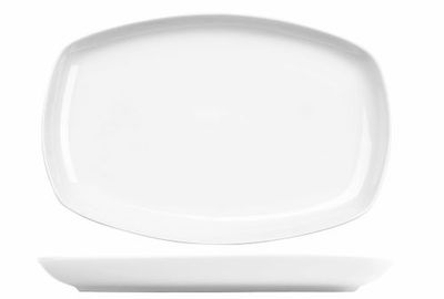 Churchill - Piatto rettangolare 24,5 x 16 cm Menu Porcelain