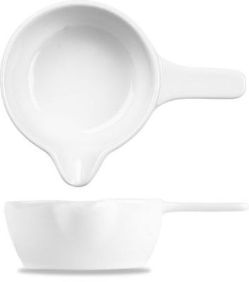 Churchill - Salsiera con manico 8 x 4,5 cm Menu Porcelain