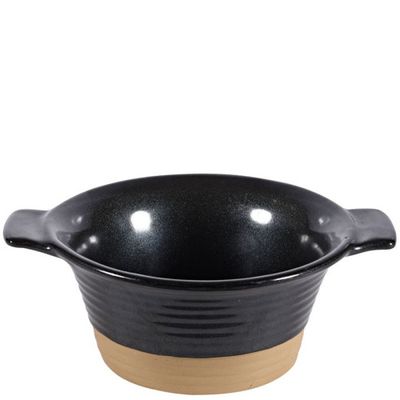 Churchill - Terrina con manici 40 cl Black Igneous