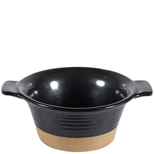 Churchill - Terrina con manici 40 cl Black Igneous