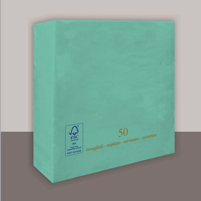 Tovagliolo Tiffany 2 veli 33x33 cm 1350 pezzi - Tirolix