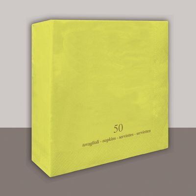 Tovagliolo Bambù 2 veli 33x33 cm 1350 pezzi - Tirolix