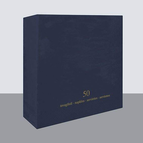 Tovagliolo Blu China 2 veli 33x33 cm 1350 pezzi - Tirolix