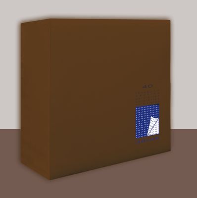 Tovagliolo Marrone 2 veli 38x38 cm Punta/Punta 1440 pezzi - Tirolix