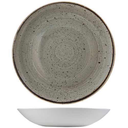 Churchill - Piatto fondo 24,8 cm Peppercorn Grey