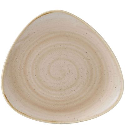 Churchill - Piatto triangolare 24,5 cm Nutmeg Cream