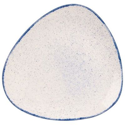 Churchill - Piatto triangolare 31,1 cm Hints Indigo Blue