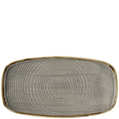 Churchill - Piatto oblungo 35 x 18,5 cm Peppercorn Grey