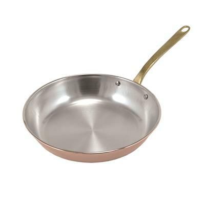 Padella 1 Manico 32 cm Rame Stagnato - L.A.R.