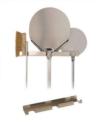 Appendipale da Parete 3 Posti in Alluminio 41,5 x 8 cm - Gi.Metal