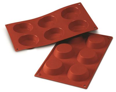 Stampo 6 Tartelletta 7 cm Classic - Silikomart