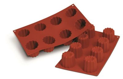 Stampo 8 Bavarese 5,7 cm Classic - Silikomart