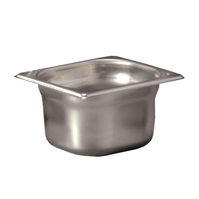 Vasca Gastronorm 1/6 17,6 x 16,2 cm h 6,5 cm - Inoxmacel