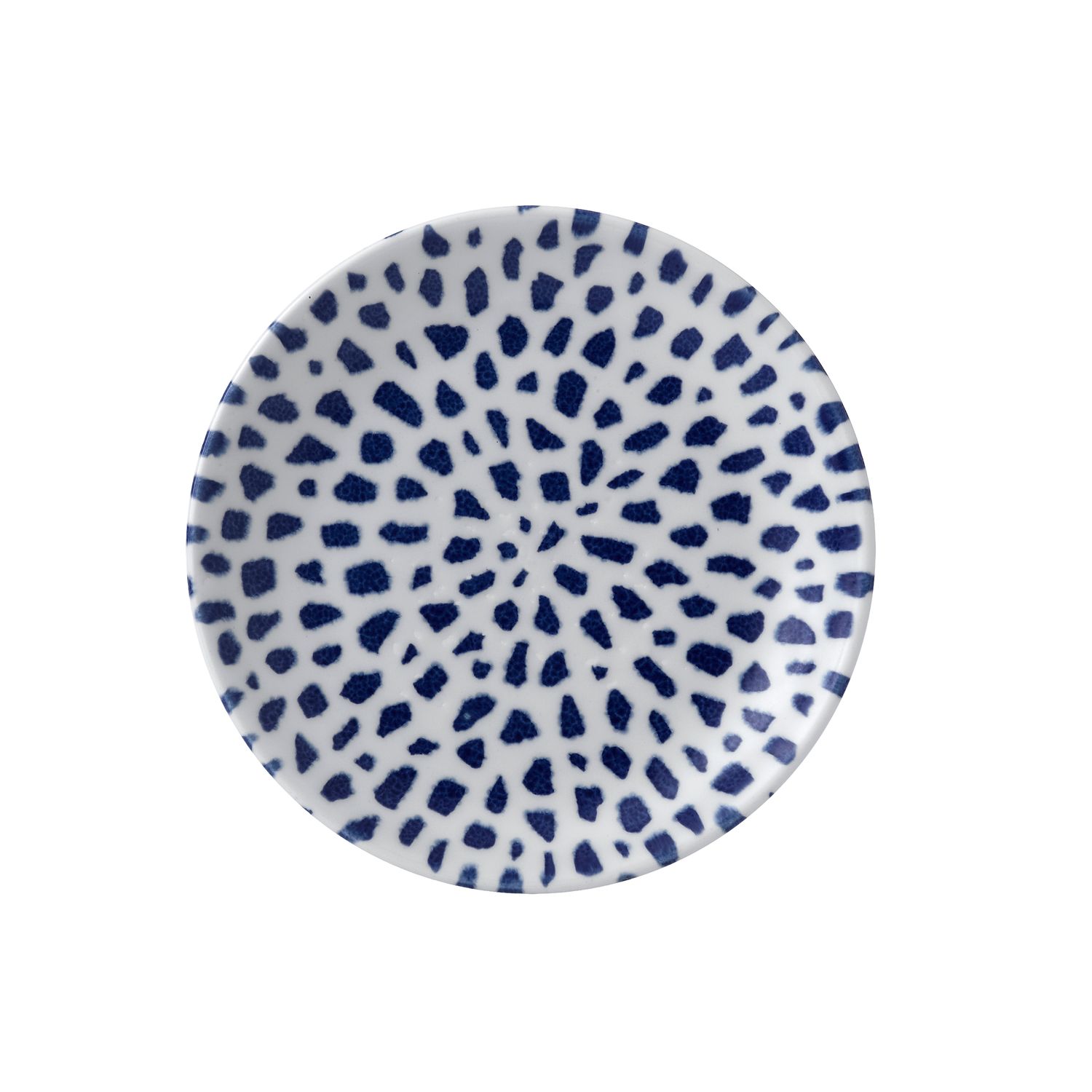 Piatto coupè 21.7 cm - Terrazo Blue Dudson