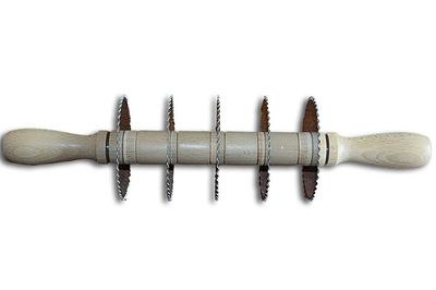 Mattarello Tagliapasta 5 Lame Dentate 8,8 cm - Elettro Center