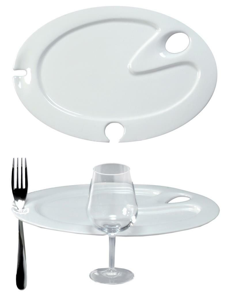 Tirolix - Piatto Buffet Con Foro 32 cm Plates