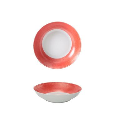 Tirolix - Piatto Fondo 20,5 cm Corallo Matiz