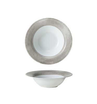 Tirolix - Pasta Bowl 23,5 cm Grigio Matiz