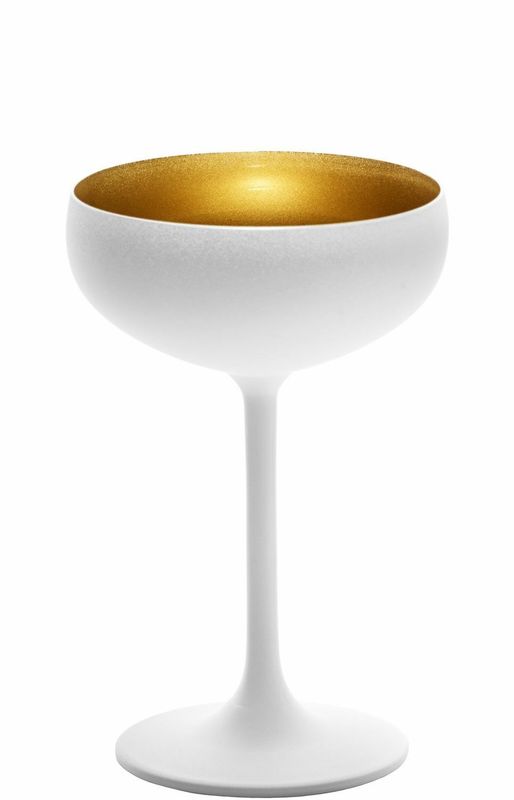Coppa Champagne Bianco/Oro 23 cl Elements - Stölzle Lausitz