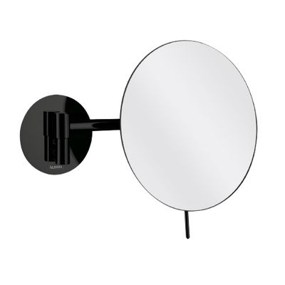 Aliseo - Specchio con braccio singolo Nero Cosmo Minimalist 200 mm