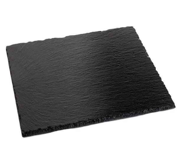 APS - Sottobicchiere in ardesia naturale 10 x 10 cm