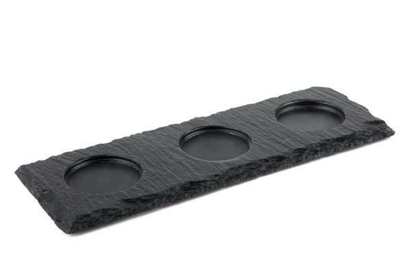 APS - Vassoio ardesia naturale 10 x 28 cm