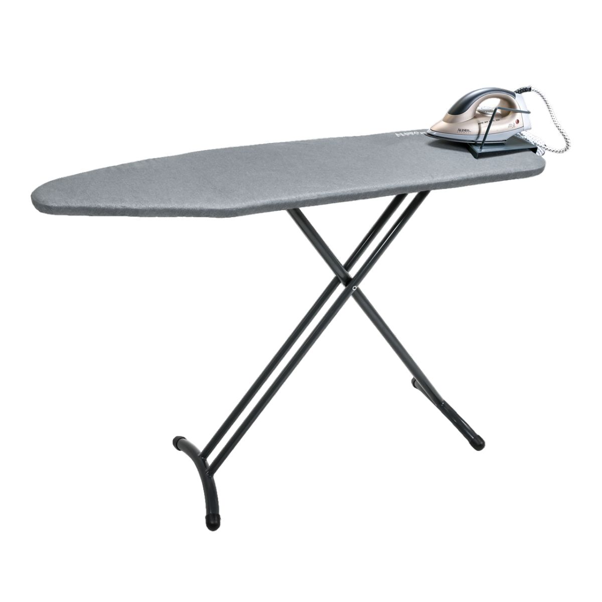 Aliseo - Asse da stiro con collegamento elettrico EU Mi-Pro Sahara Ramato 35 x 114 cm