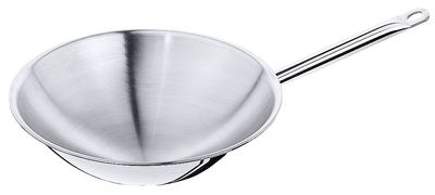 Wok con base tonda 36 cm - Contacto