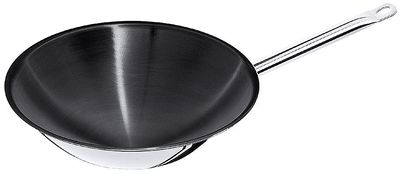 Wok antiaderente con base tonda 36 cm - Contacto