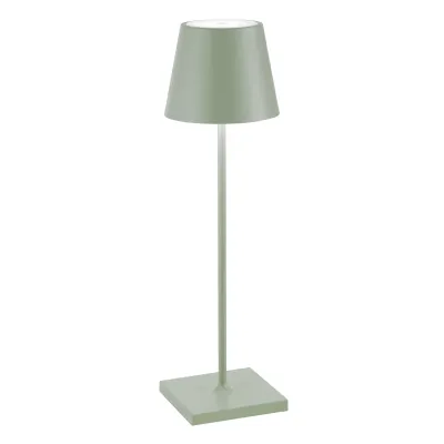 Lampada da tavolo 38 x 11 cm Poldina Salvia - Zafferano