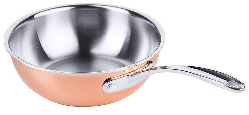 Padella sauté in rame 1,8 l - Contacto
