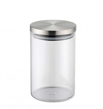 Contenitore rotondo in vetro borosilicato 800 ml - Weis